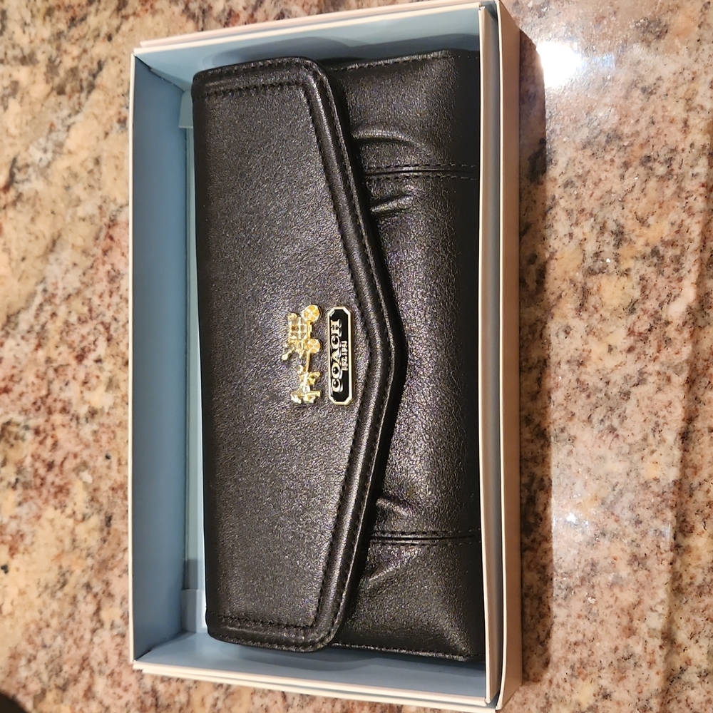 Coach Wallet w/Checkbook